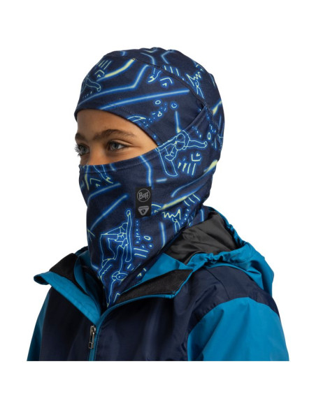 Kominiarka dziecięca buff thermonet hinged balaclava - nasvi night blue