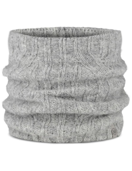 Bandana buff knitted neckwarmer nerla grey