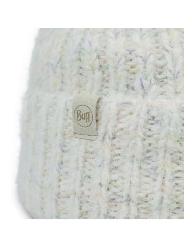 Czapka buff knitted & fleece band beanie eyla white