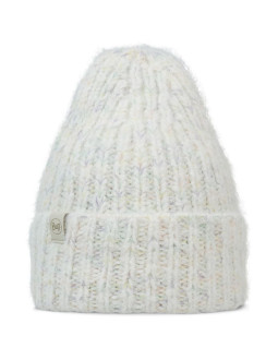 Czapka buff knitted & fleece band beanie eyla white 2