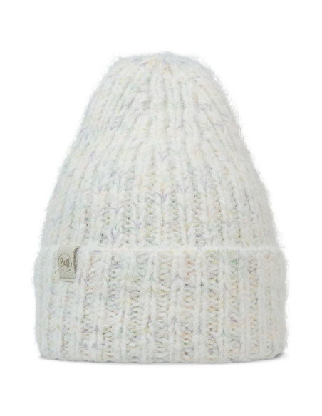 Czapka buff knitted & fleece band beanie eyla white
