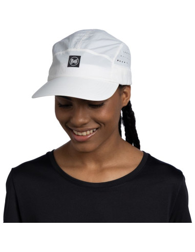 Czapka z daszkiem buff speed cap solid white s/m
