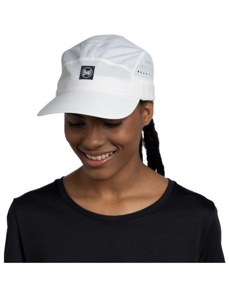 Czapka z daszkiem buff speed cap solid white s/m