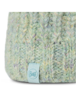 Czapka buff knitted & fleece band beanie dalia aqua haze