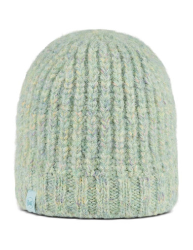 Czapka buff knitted & fleece band beanie dalia aqua haze