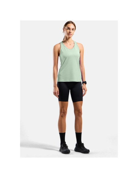 Koszulka bez rękawów damska odlo essential tank crew neck zielona