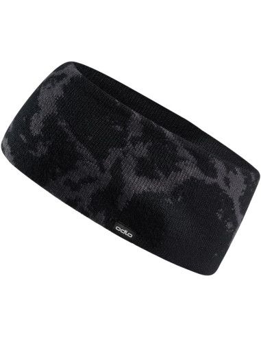 Opaska odlo essential reversible headband czarna