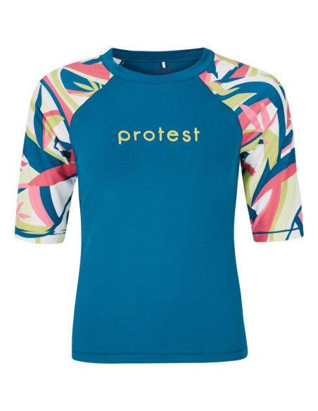 Koszulka do surfingu 3/4 rękawa protest prteden niebieski