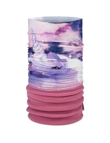 Komin dziecięcy buff polar - lalau tulip pink rozmiar: m