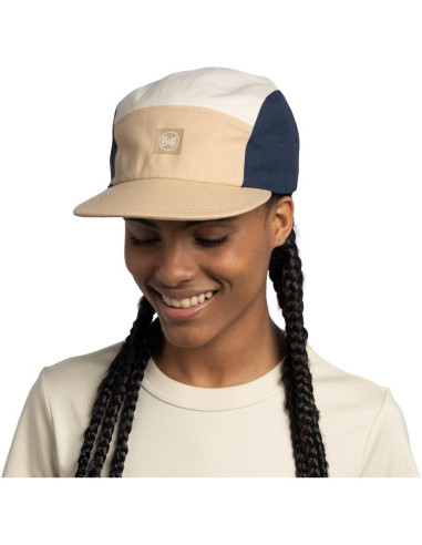 Czapka z daszkiem buff 5 panel venture cap - allvin sand