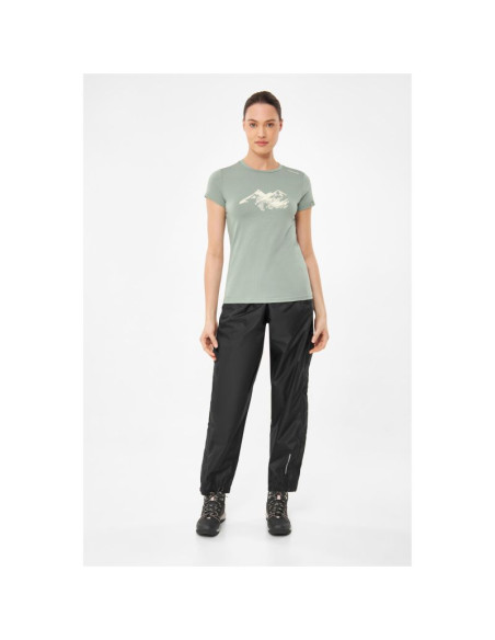 T-shirt damski viking lenta bamboo light lady zielony   xs