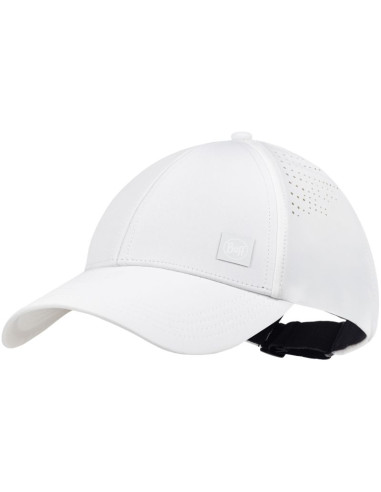 Czapka z daszkiem buff summit cap solid white s/m