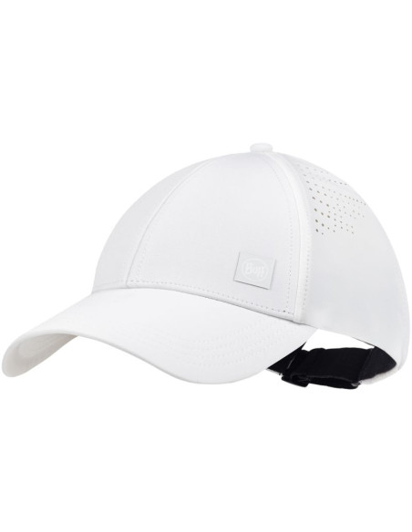 Czapka z daszkiem buff summit cap solid white s/m