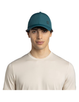 Czapka z daszkiem buff summit cap solid teal s/m
