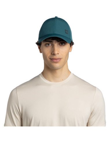 Czapka z daszkiem buff summit cap solid teal s/m