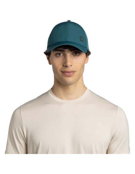 Czapka z daszkiem buff summit cap solid teal s/m