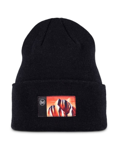 Czapka buff knitted beanie lilon gem black   one size