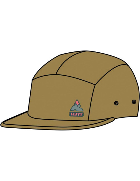 Czapka z daszkiem leatt cap 5-panel