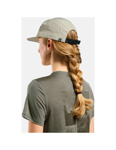 Czapka z daszkiem odlo performance light cap szara
