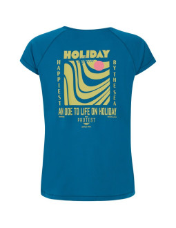 T-shirt do surfingu damski protest prthappy niebieski