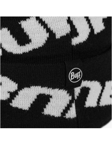 Czapka zimowa buff knitted beanie hido - black