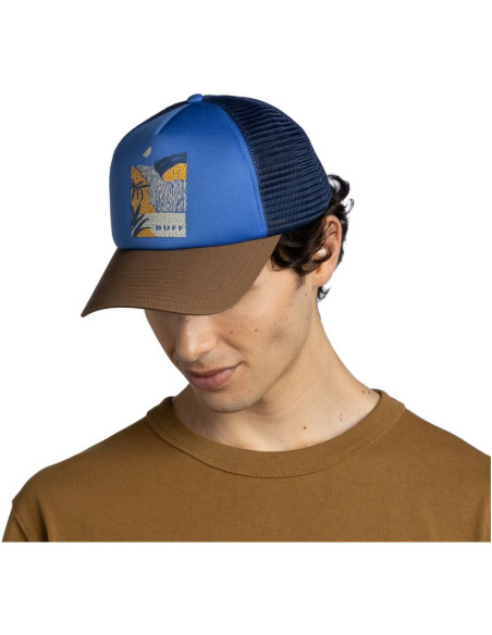 Czapka z daszkiem buff trucker cap - arand blue rozmiar: m