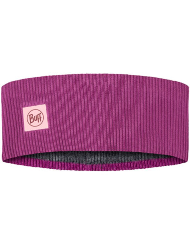 Opaska buff crossknit headband solid orchid