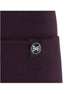 Czapka buff knitted beanie lilon wine 2