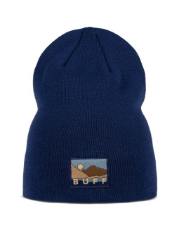 Czapka buff knitted beanie lilon long midnight 2