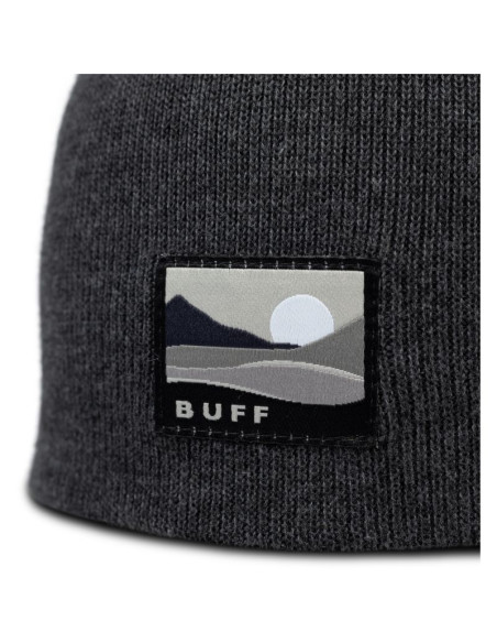 Czapka buff knitted beanie lilon long grey heather