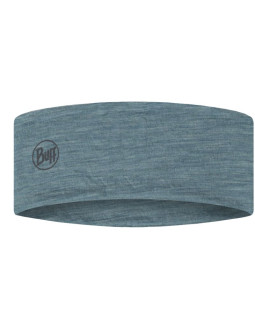 Opaska buff merino lightweight headband solid pool