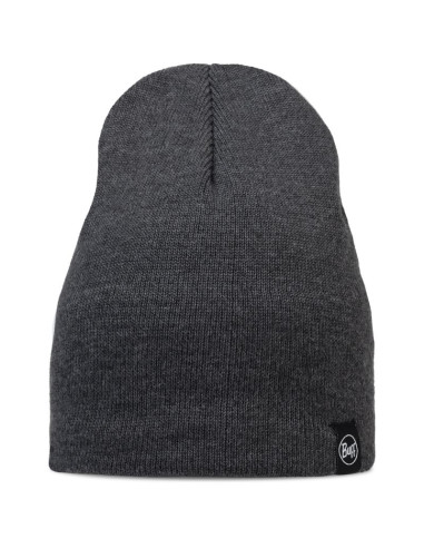 Czapka buff knitted & fleece band beanie lilon short grey heather