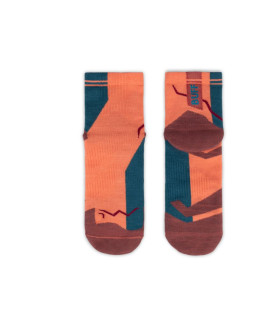Skarpetki buff merino lightweight quarter sock lwq4 flamingo s