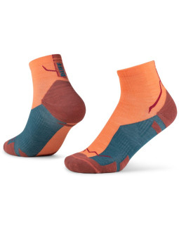 Skarpetki buff merino lightweight quarter sock lwq4 flamingo s 2