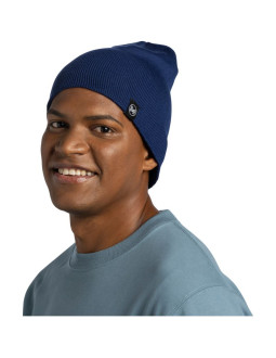 Czapka buff knitted beanie lilon long midnight