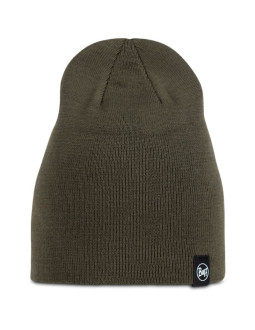 Czapka buff knitted beanie lilon long beetle green 2