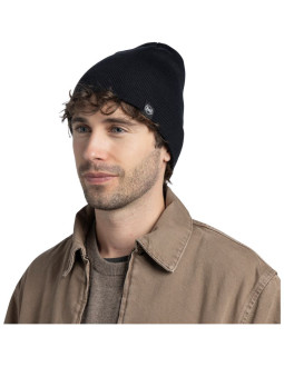 Czapka buff knitted beanie lilon long black 2
