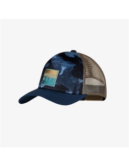 Czapka z daszkiem buff trucker cap kid - snigs night blue 2