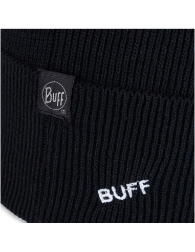Czapka dziecięca buff knitted beanie otty black