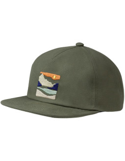 Czapka z daszkiem buff snapback cap youth solid khaki
