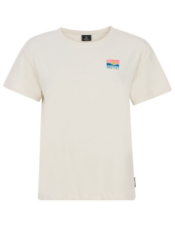 T-shirt damski protest prtsoap biały
