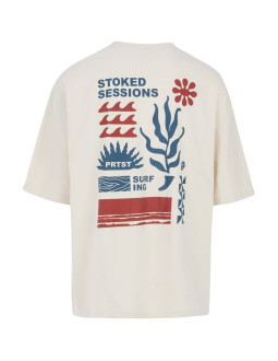 T-shirt męski protest prtcode biały