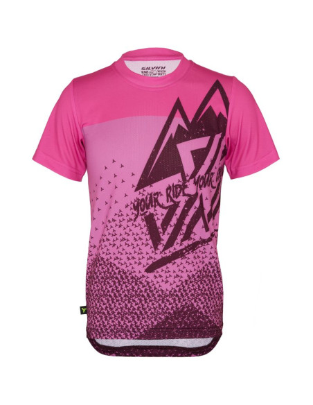 Koszulka rowerowa (z krótkim rękawem) dziecięca silvini junior jersey denni