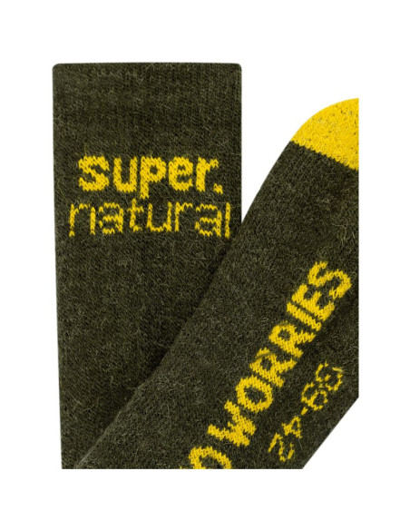 Skarpety 2-pak super.natural sn cosy socks 2-pack zielone