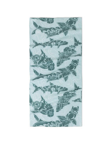 Bandana buff coolnet uv® lake river salt seagrove green