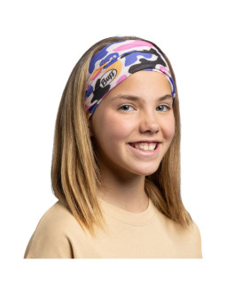 Bandana dziecięca buff coolnet uv® flawas pink