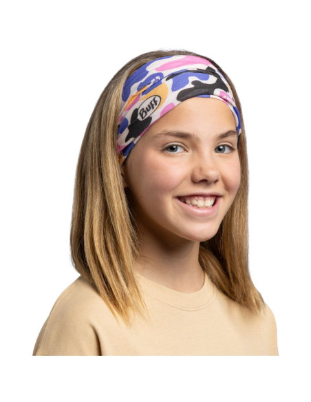 Bandana dziecięca buff coolnet uv® flawas pink