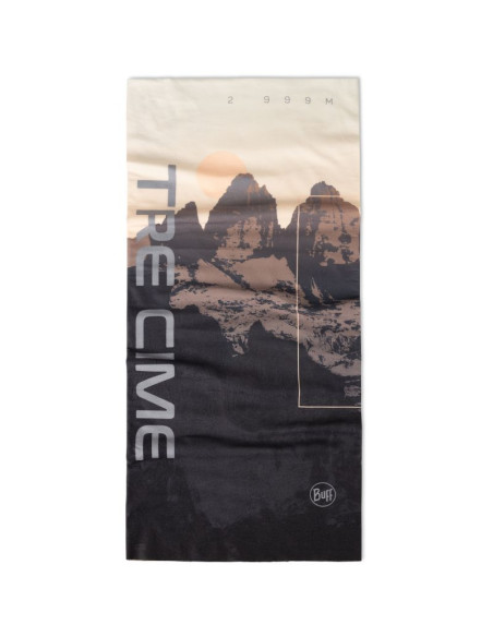 Bandana buff original ecostretch tre cime peak dark brown