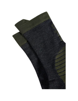 Skarpetki uni odlo socks crew performance merino trail zielone