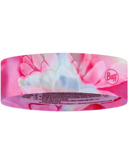 Opaska buff coolnet uv® slim headband esmerald fluor fuchsia